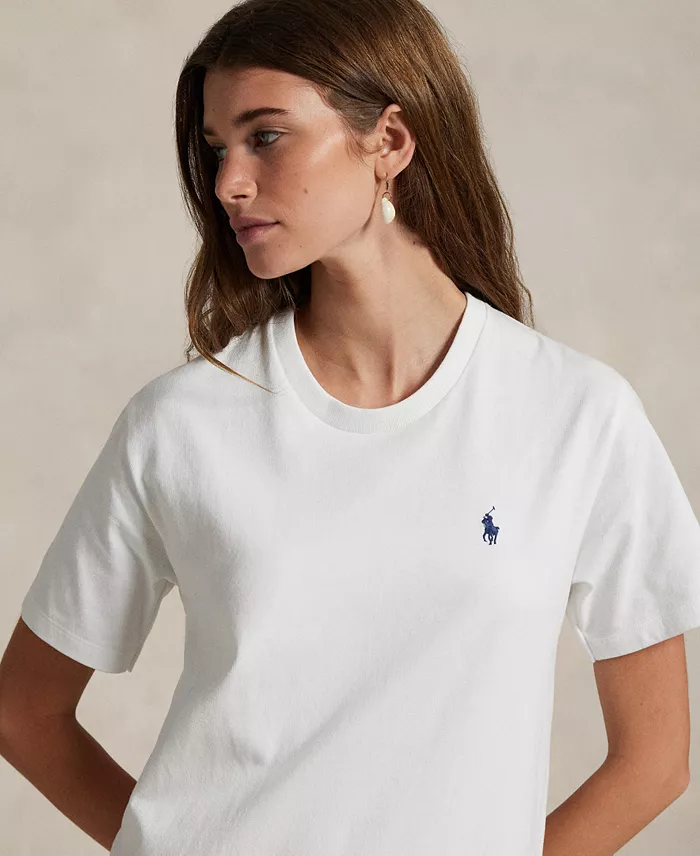 Alfani Polo Ralph Lauren Women's Cotton Jersey Tee Dress Women's Fashion Shoes & Accessories