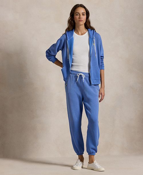 alfani Polo Ralph Lauren Women's Fleece Athletic Sweatpants Women's Fashion Shoes & Accessories