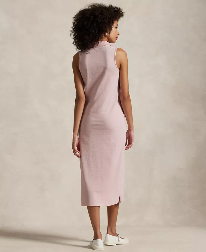 Alfani Polo Ralph Lauren Women's Stretch-Cotton Sleeveless Polo Dress Women's Fashion Shoes & Accessories