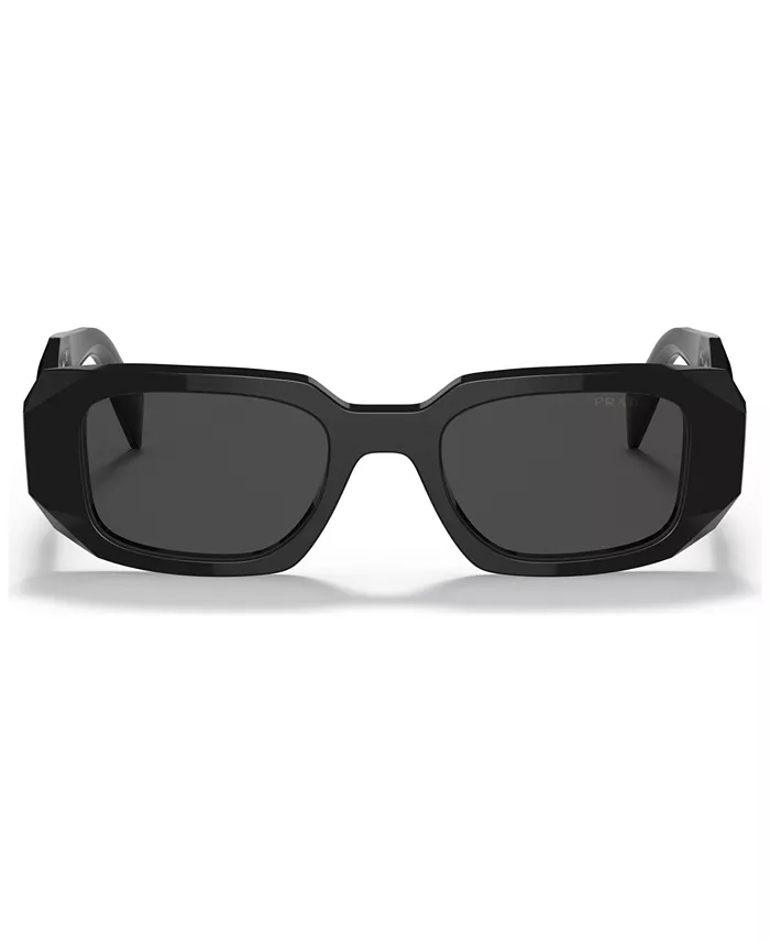 Alfani PRADA Symbole Rectangular Women's Sunglasses PR 17WS Women's Fashion Shoes & Accessories