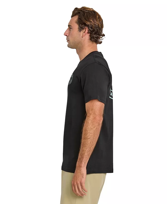 Alfani Quiksilver Men's Western Lock Short Sleeve T-Shirt Men's Fashion & Accessories