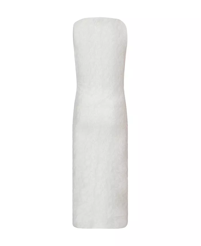 Alfani QUIZ Women's Jaquard Maxi Dress With Twist Strap Women's Fashion Shoes & Accessories