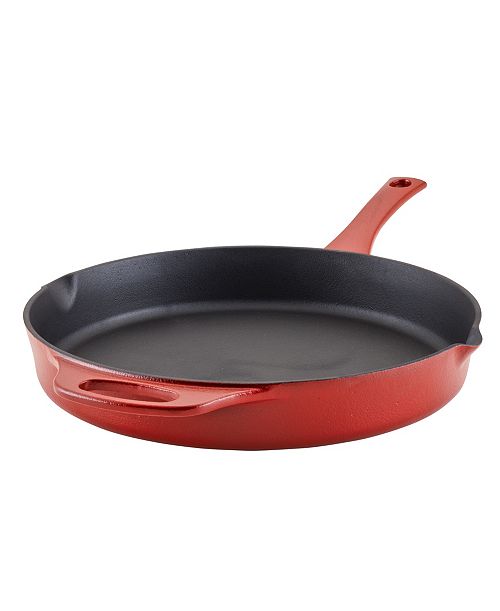 alfani Rachael Ray Nitro Cast Iron 12" Skillet Kitchen & Dining