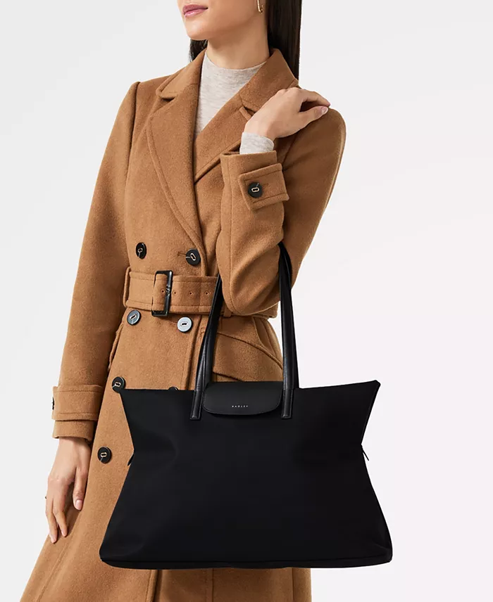 Alfani Radley London Pocket Essentials Medium Ziptop Tote Bag Handbags Purses & Accessories