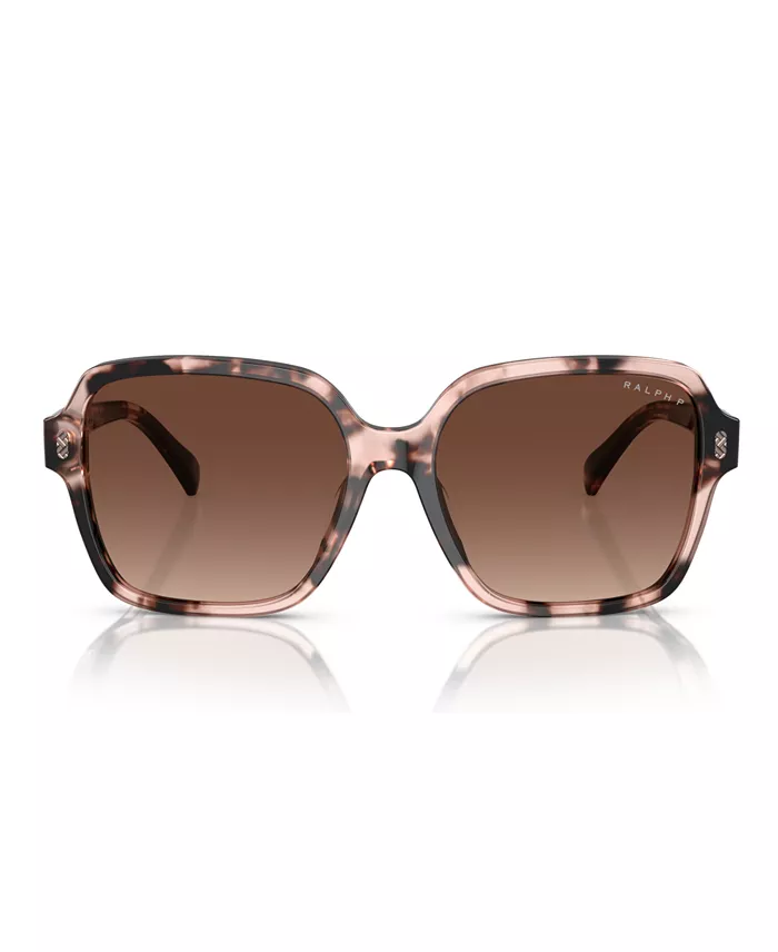 Alfani Ralph By Ralph Lauren Women's Polarized Sunglasses Gradient Polar RA5304U Women's Fashion Shoes & Accessories