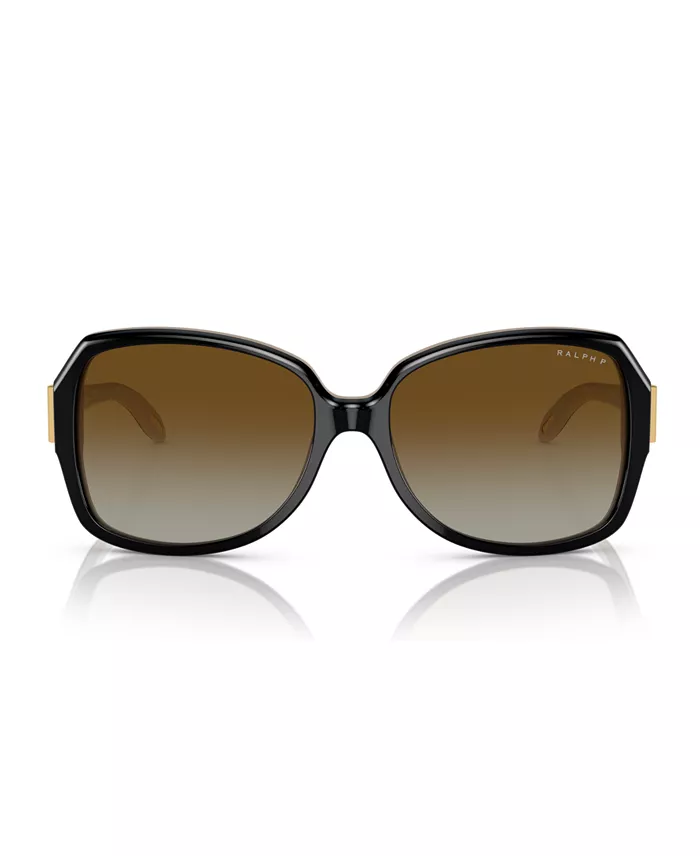 Alfani Ralph By Ralph Lauren Women's Polarized Sunglasses Gradient Polar RA5138 Women's Fashion Shoes & Accessories