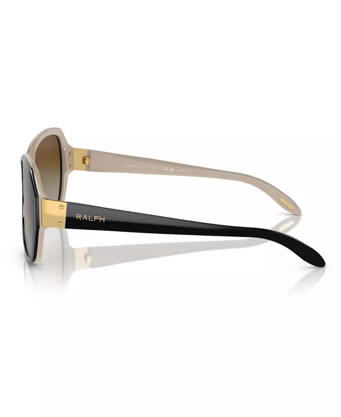 Alfani Ralph By Ralph Lauren Women's Polarized Sunglasses Gradient Polar RA5138 Women's Fashion Shoes & Accessories
