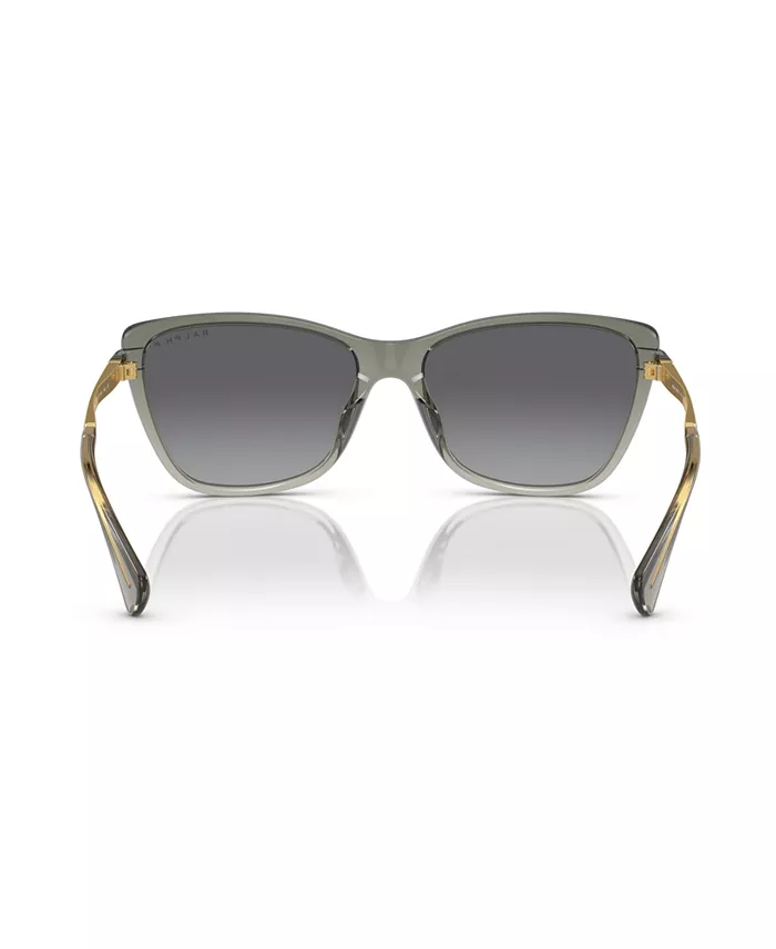 Alfani Ralph Lauren Ralph By Women's Polarized Sunglasses Gradient RA5308U Women's Fashion Shoes & Accessories
