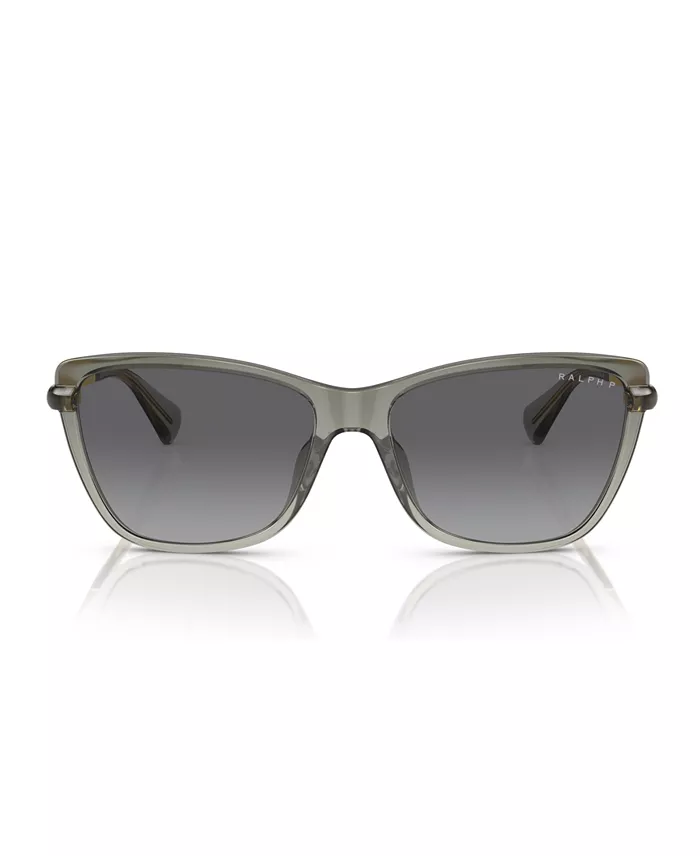 Alfani Ralph Lauren Ralph By Women's Polarized Sunglasses Gradient RA5308U Women's Fashion Shoes & Accessories