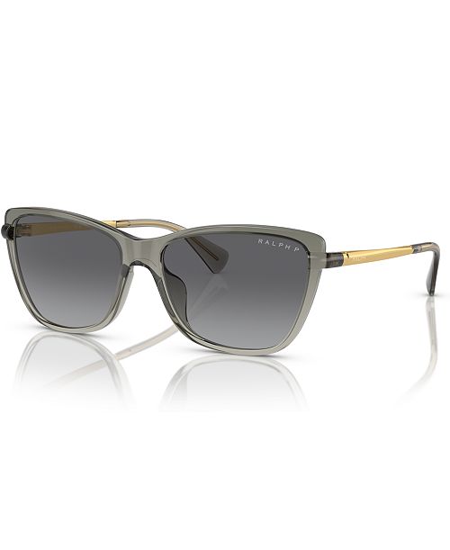 alfani Ralph Lauren Ralph by Women's Polarized Sunglasses Gradient RA5308U Women's Fashion Shoes & Accessories
