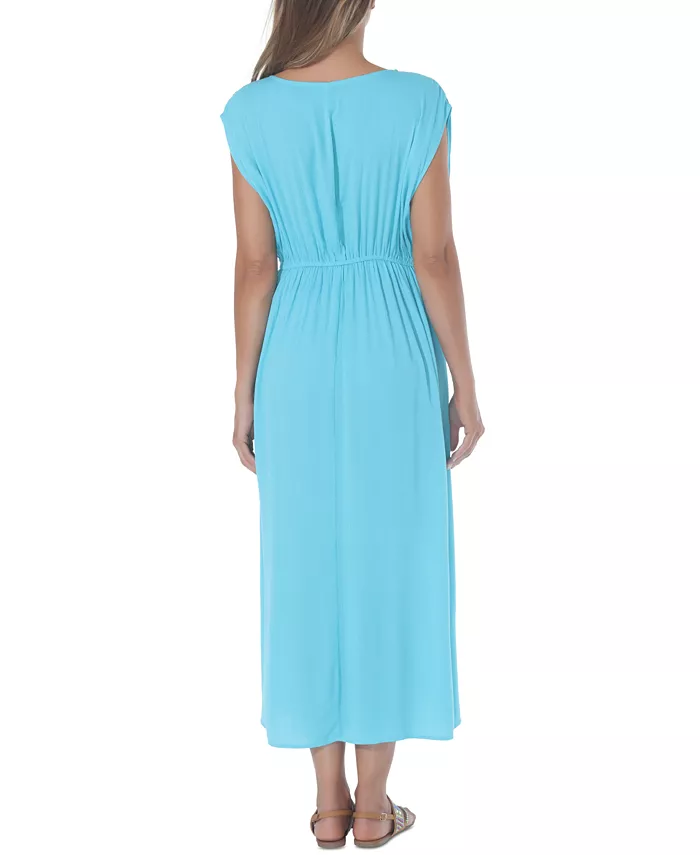 Alfani Raviya Front-Slit Cover-Up Dress Women's Fashion Shoes & Accessories