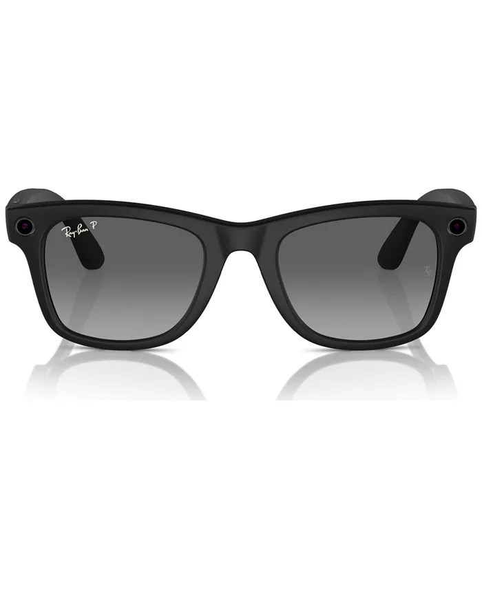 Alfani Ray-Ban Meta Wayfarer Unisex Polarized Gradient AI Sunglasses RW4006 Women's Fashion Shoes & Accessories