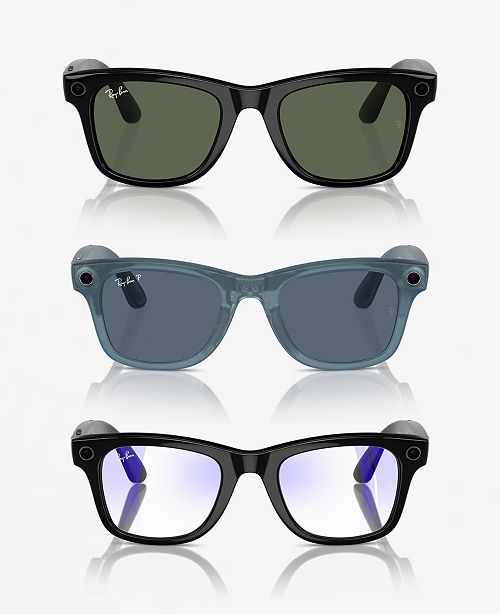 alfani Ray-Ban Unisex Ray-Ban Meta Wayfarer AI Glasses Collection Women's Fashion Shoes & Accessories