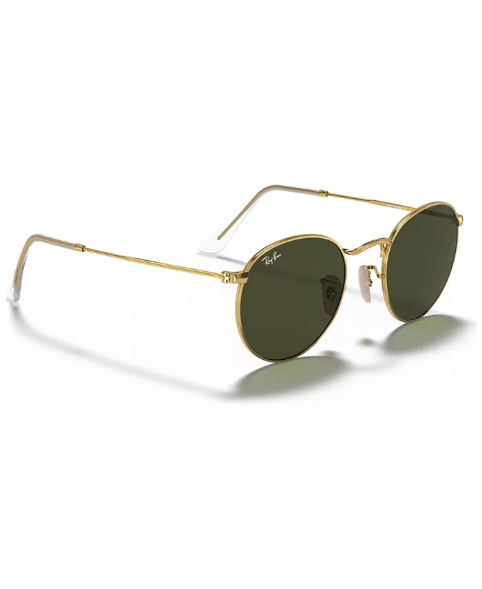 Alfani Ray-Ban Unisex Sunglasses RB3447 ROUND METAL Women's Fashion Shoes & Accessories