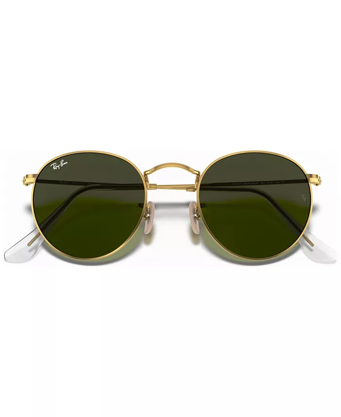 Alfani Ray-Ban Unisex Sunglasses RB3447 ROUND METAL Women's Fashion Shoes & Accessories