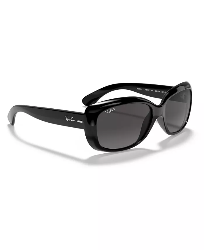 Alfani Ray-Ban Women's Polarized Sunglasses RB4101 JACKIE OHH Women's Fashion Shoes & Accessories