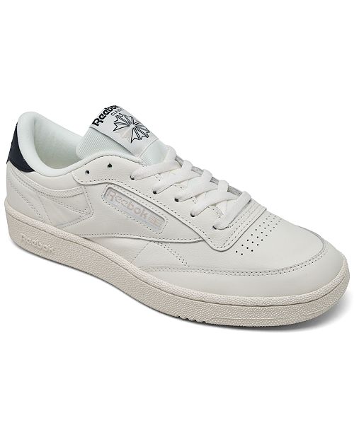 alfani Reebok Men's Club C 85 Vintage Casual Sneakers from Finish Line Brands