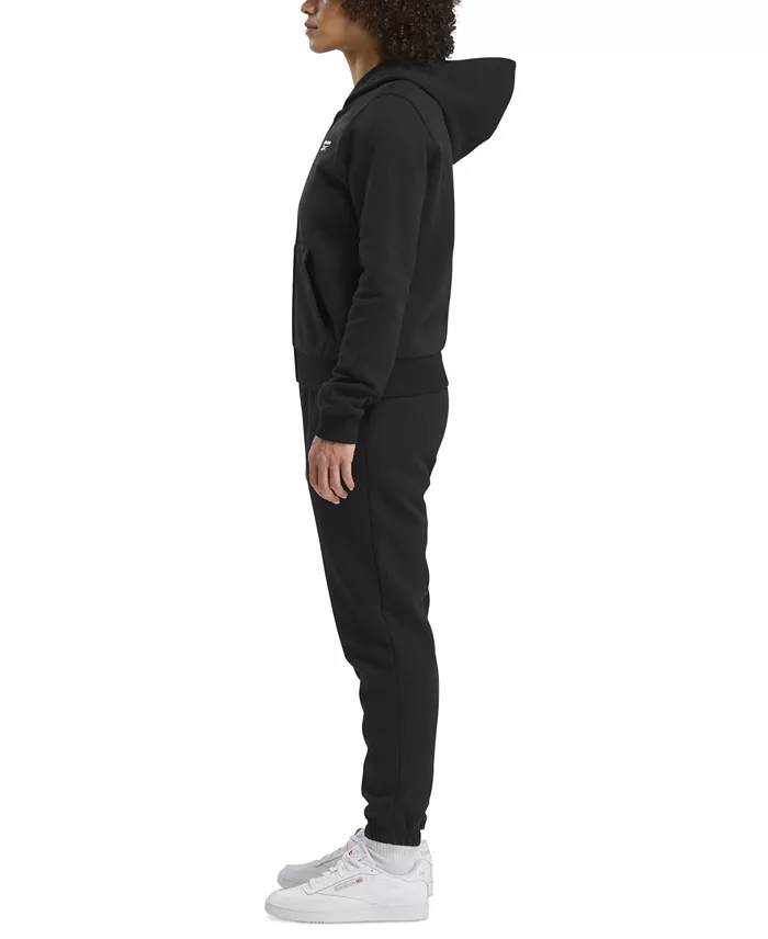 Alfani Reebok Women's Identity Small Logo Full Zip Hoodie Women's Fashion Shoes & Accessories