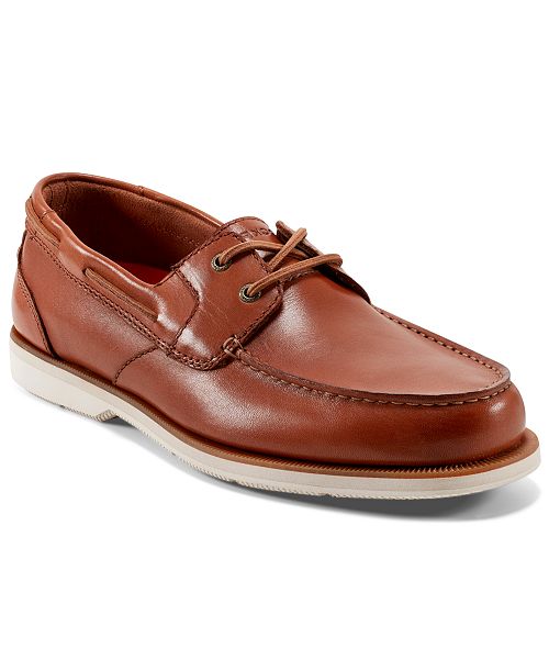 alfani Rockport Men's Southport Lace-Up Boat Shoes Men's Shoes