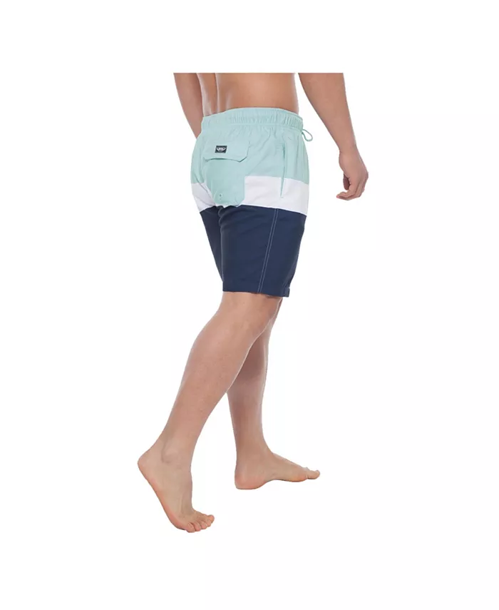 Alfani Rokka&Rolla Men's 8" Mesh Lined Swim Trunks Up To Size 2XL Men's Fashion & Accessories