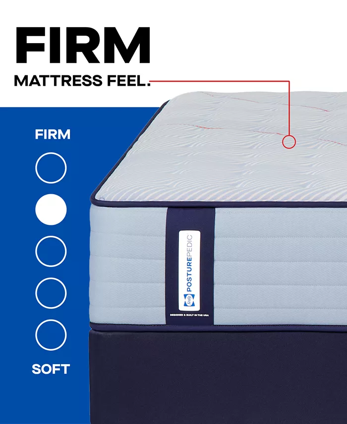 Alfani Sealy Posturepedic Seafield 13" Firm Tight Top Mattress Set - Queen Mattresses