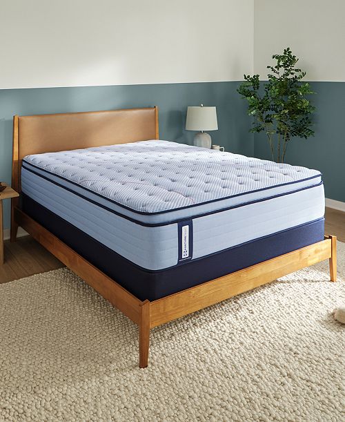 alfani Sealy Posturepedic Seafield 14" Medium Euro Pillowtop Mattress Set - Queen Mattresses