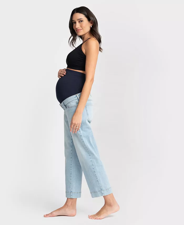 Alfani Seraphine Women's Maternity Cropped Jeans Women's Fashion Shoes & Accessories