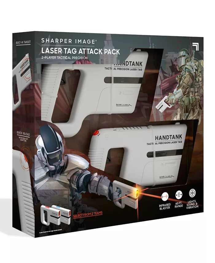 Alfani Sharper Image 2 Player Laser Tag Attack Pack Set 2 Piece All Toys