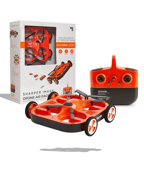 alfani Sharper Image Toy RC Drone Air Racer Dual Function Vehicle Set 7 Piece All Toys