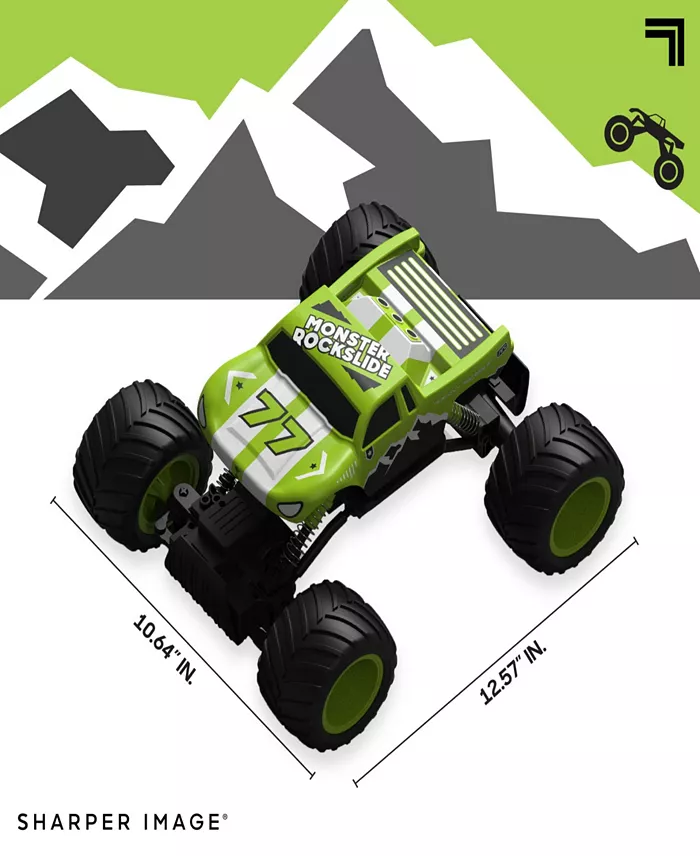 Alfani Sharper Image Toy RC Monster Rockslide 2.4 GHz Off-Road Monster Truck All Toys