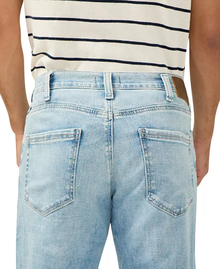 Alfani Silver Jeans Co. Eddie Classic Athletic Fit Tapered Leg Jeans Men's Fashion & Accessories