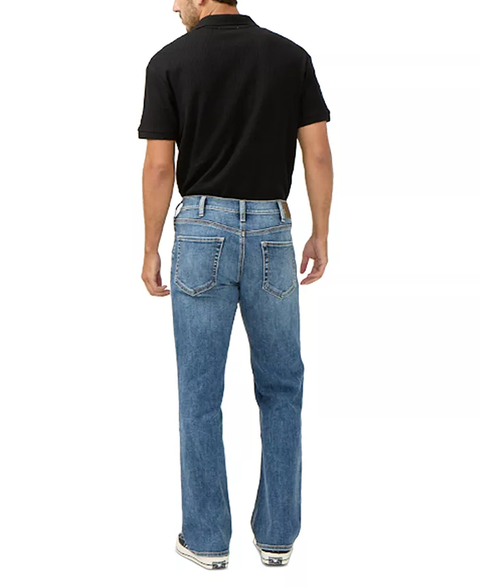 Alfani Silver Jeans Co. Zac Relaxed Fit Straight Leg Jeans Men's Fashion & Accessories
