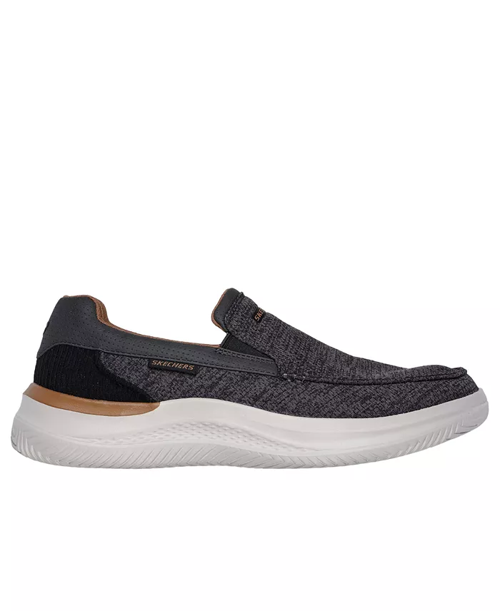 Alfani Skechers Men's Relaxed Fit: Hasting - Marco Slip-On Moc Casual Sneakers From Finish Line Brands