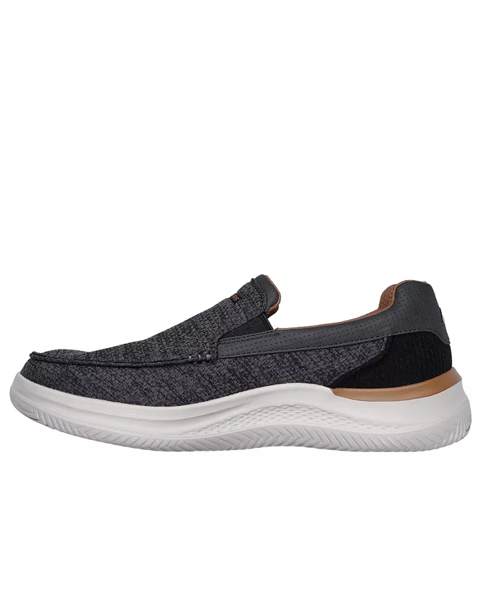 Alfani Skechers Men's Relaxed Fit: Hasting - Marco Slip-On Moc Casual Sneakers From Finish Line Brands