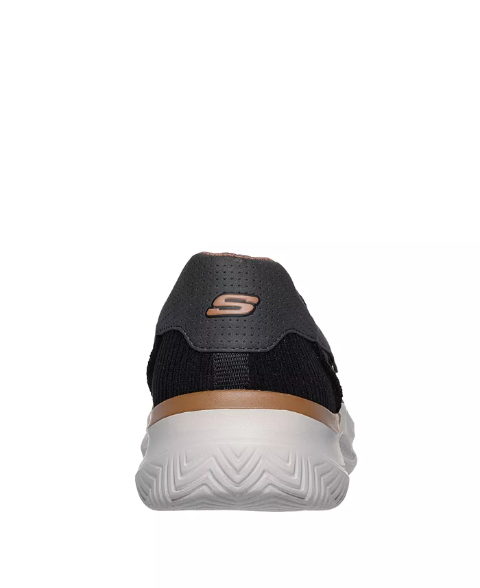 Alfani Skechers Men's Relaxed Fit: Hasting - Marco Slip-On Moc Casual Sneakers From Finish Line Brands