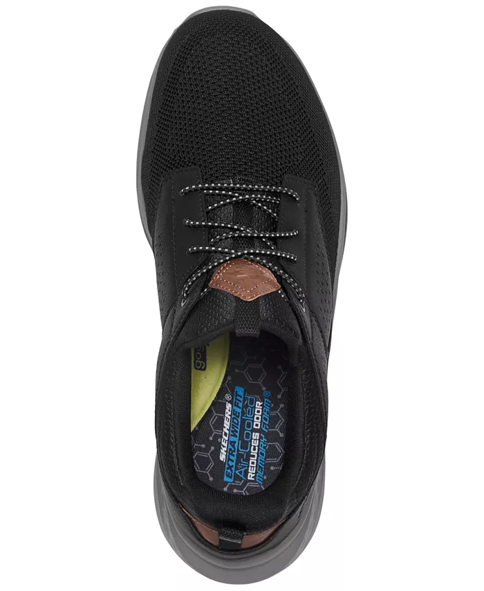 Alfani Skechers Men's Relaxed Fit: Slade - Breyer Wide Width Casual Sneakers From Finish Line Brands
