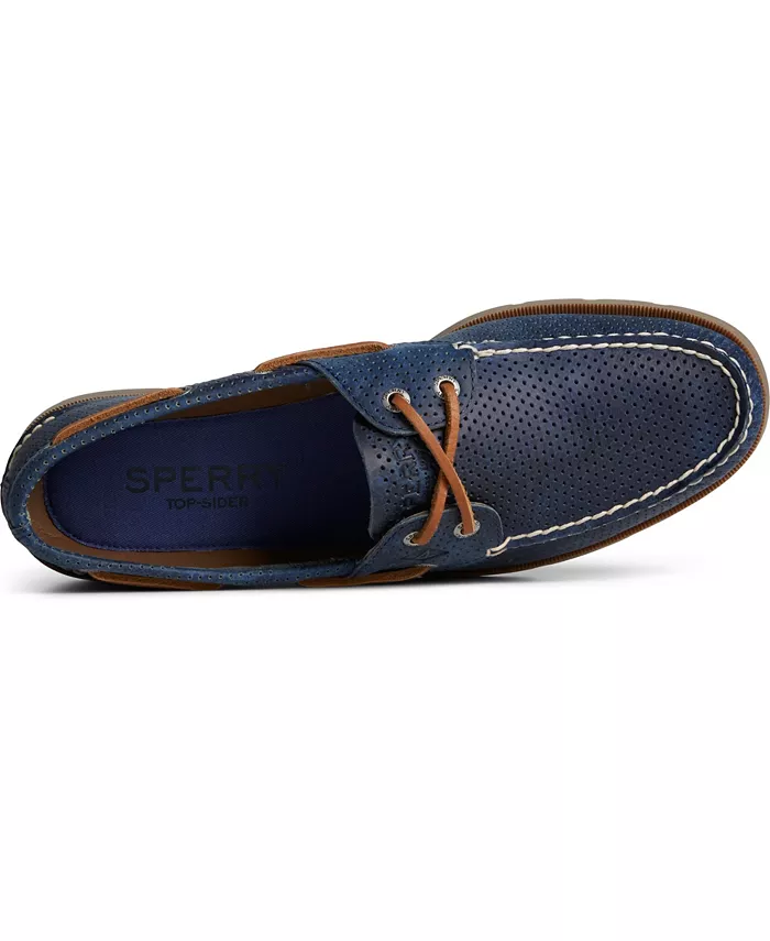 Alfani Sperry Men's Leeward 2-Eye Slip-On Boat Shoes Men's Shoes