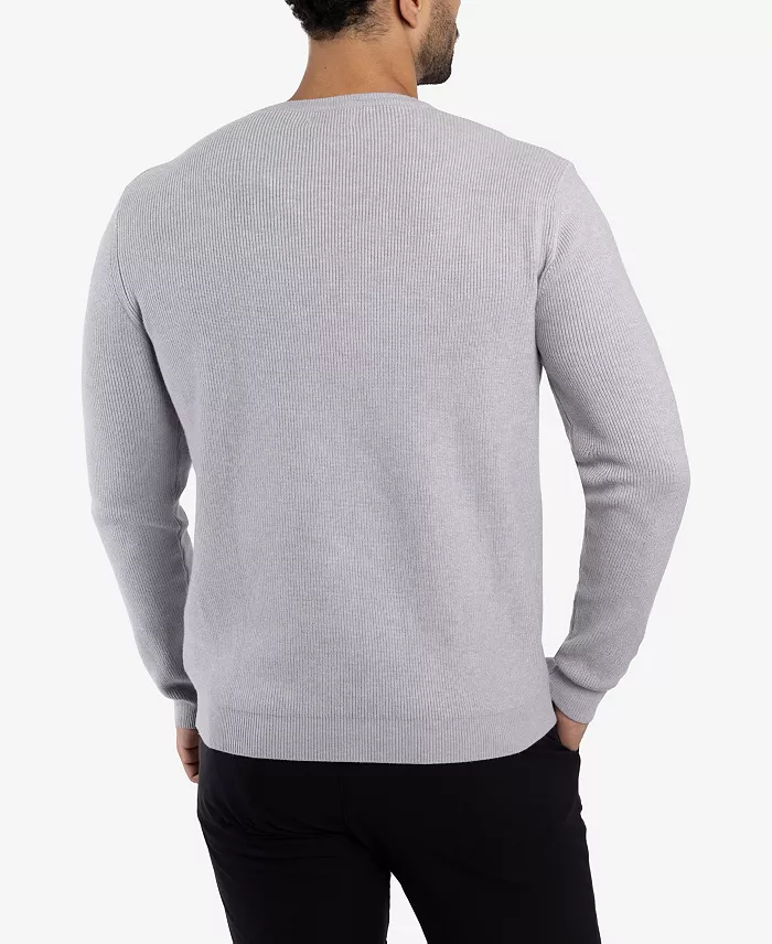 Alfani SPRING + MERCER Men's Ribbed Crew Neck Sweater Men's Fashion & Accessories