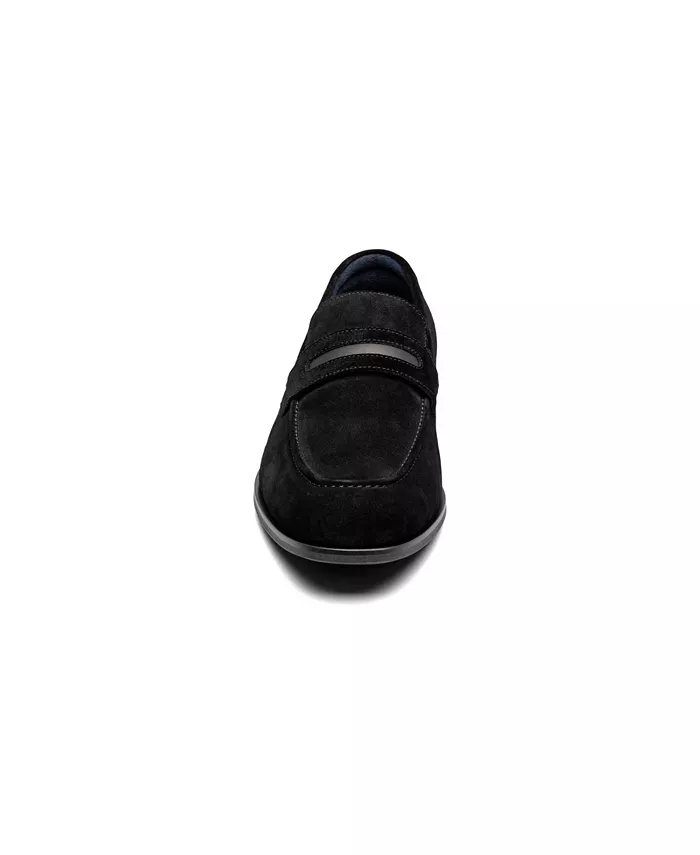 Stacy Adams Men's Burke Moc Toe Saddle Slip On Shoes Men's Shoes