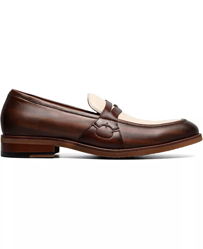 Alfani Stacy Adams Men's Prichard Moc Toe Penny Slip On Loafer Men's Shoes