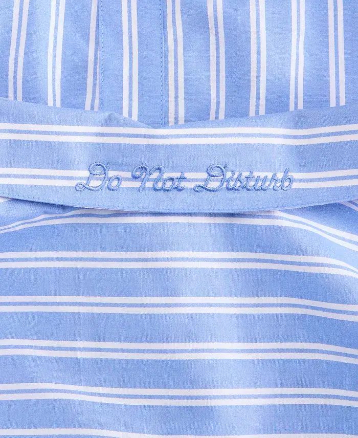 Alfani State Of Day Women's Colorblocked Striped Boxer Pajama Set Exclusively At Macy's Women's Fashion Shoes & Accessories