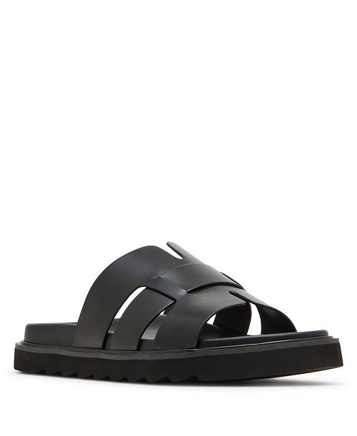 alfani Steve Madden Men's Bellville Leather Sandals Men's Shoes