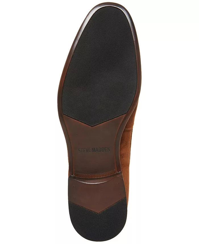 Steve Madden Men's Galileo Tassel Suede Dress Loafer Men's Shoes