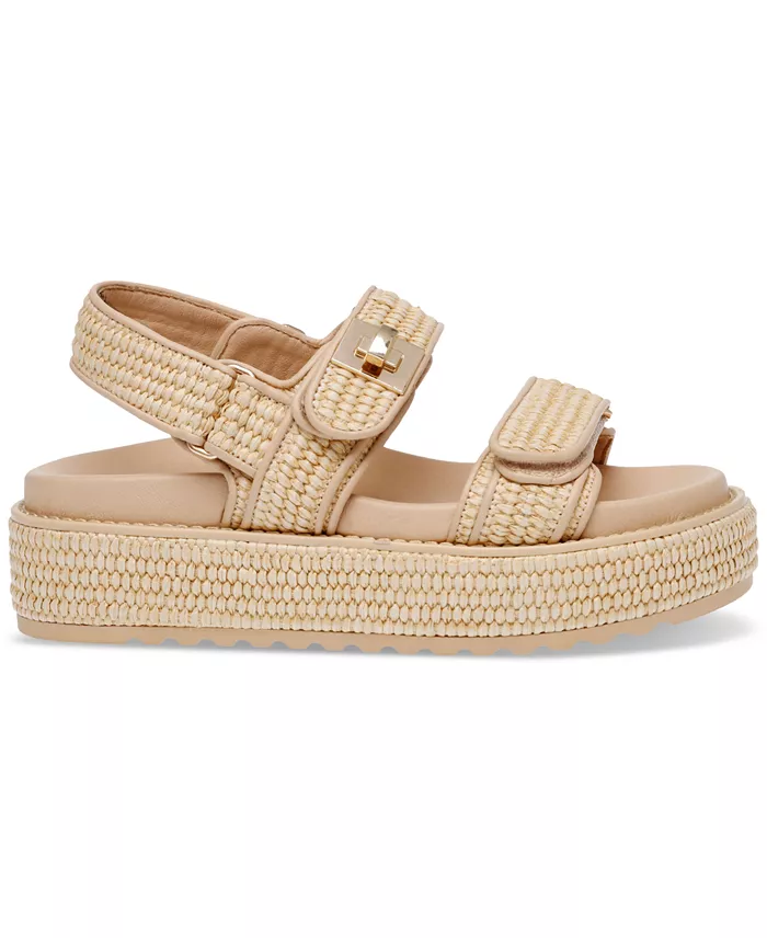 Alfani Steve Madden Women's Bigmona Platform Footbed Sandals Women's Fashion Shoes & Accessories