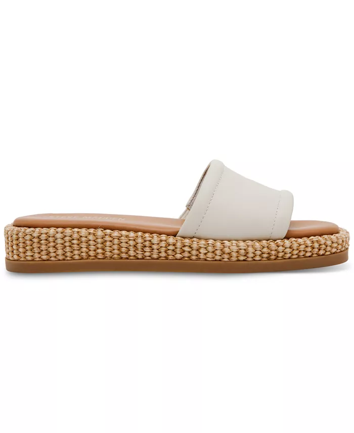 Alfani Steve Madden Women's Boardwalk Espadrille Slide Sandals Women's Fashion Shoes & Accessories