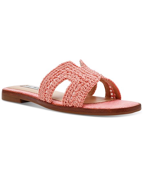 alfani Steve Madden Women's Hadyn Slide Sandals Women's Fashion Shoes & Accessories