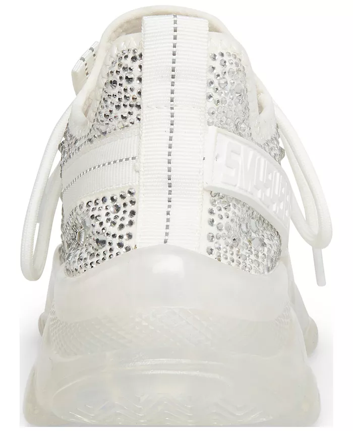 Alfani Steve Madden Women's Maxima Rhinestone-Trim Trainer Sneakers Women's Fashion Shoes & Accessories