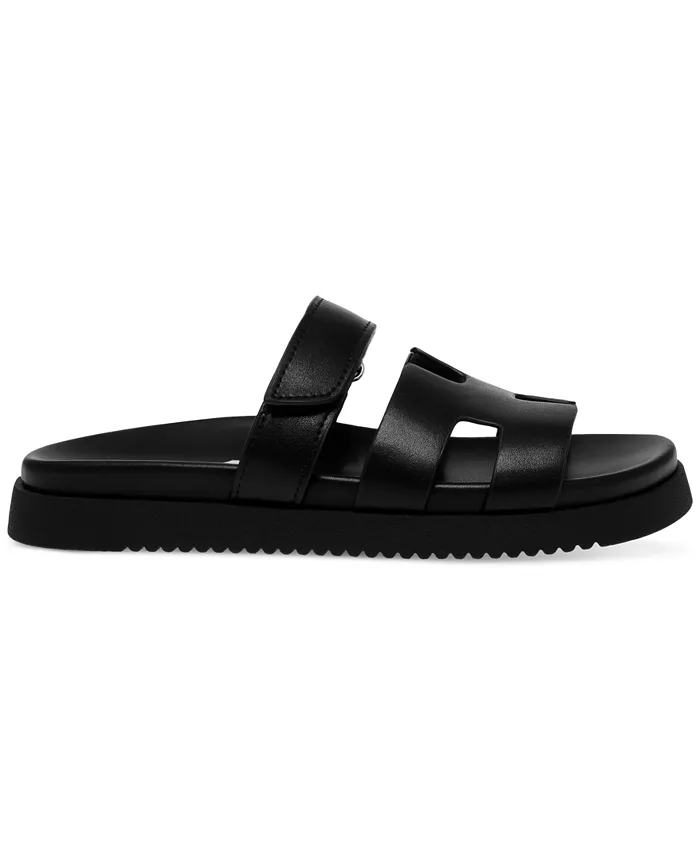 Alfani Steve Madden Women's Mayven Footbed Slide Sandals Women's Fashion Shoes & Accessories