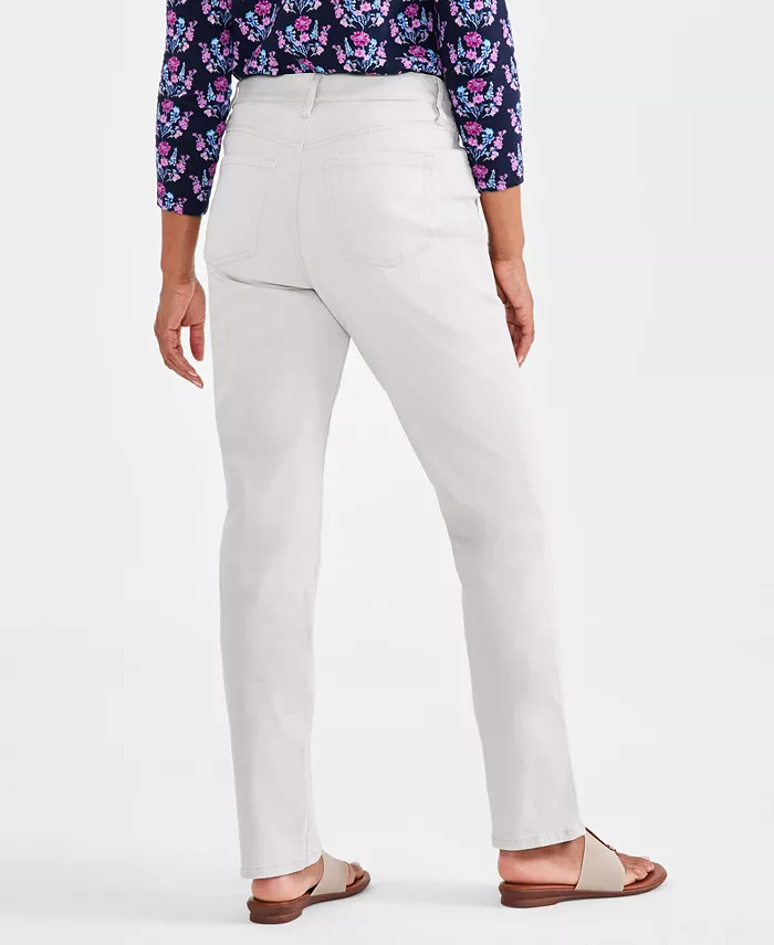 Alfani Style & Co Petite High Rise Natural Straight-Leg Jeans Created For Macy's Women's Fashion Shoes & Accessories