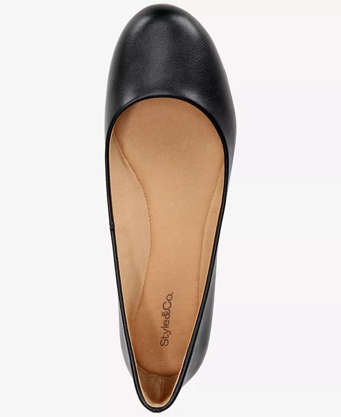 Alfani Style & Co Women's Elsaa Cushioned Insoles Flats Exclusively At Macy's Women's Fashion Shoes & Accessories